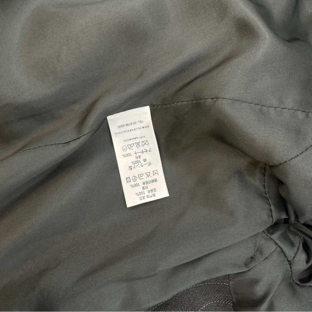 NWD French Connection Men's 100% Linen Gray Blazer Sport coat Men’s 44 Striped